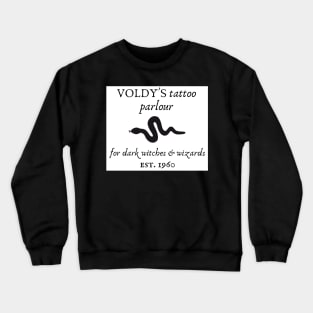 Voldy's tattoo parlour Crewneck Sweatshirt